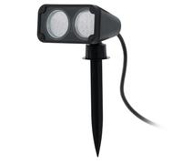 Eglo Ground Spike Spotlight Nema 1, 2-Flame Outdoor Light