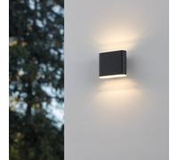 Eglo GRUTTI Outdoor LED Wall Light, Tri-Colour, IP65, Anthracite in Grey EGLO Grey