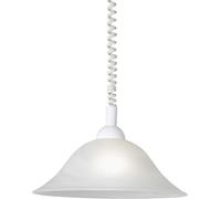 Eglo Hanging Kitchen lamp Height Adjustable Pendant Light, White