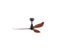 Eglo Lagos 52 Redwood And Black Steel Ceiling Fan