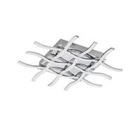 EGLO Lasana 1 LED Ceiling Light 6-Bulb Material: Steel/Plastic Chrome/White