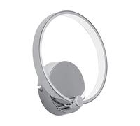 Eglo Lasana LED Wall Light 1-Bulb Aluminium/Steel/Plastic Chrome/White