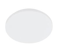 Eglo 97884 FRANIA LED Bathroom Wall or Ceiling Light in White Steel
