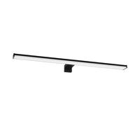 Eglo LED Bathroom Mirror Light Pandella 2, Stick on Vanity Mirror lamp, Makeup Lighting Made of Aluminium and Plastic in Black and White, Neutral White, IP44, 24 inches