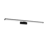 EGLO LED wall light Pandella 1, length 78 cm, black, aluminium