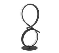 Eglo Serpins Aluminium & Steel Modern Table Lamp - Black