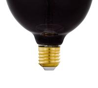 EGLO LED bulb E27 4W T120 1,800K Filament smoky dimmable