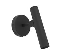 Eglo LED Ceiling and Wall Light Fixture Almudaina, Minimalist Indoor lamp with Adustable spot, Living Room and Bedroom Lighting, Spotlight Made of