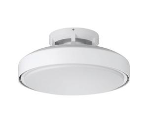 EGLO LED ceiling fan Morenci with dimmable light, remote control | small size, timer, night light, white, DC motor, warm to cool white, 48 cm diameter
