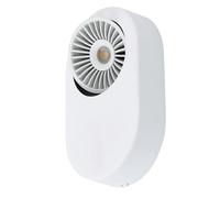 EGLO LED ceiling lamp Montale, ceiling spotlight, steel, aluminium in white