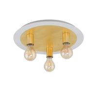 EGLO LED ceiling lamp Passano, 3-light ceiling fixture vintage, retro