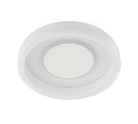 Eglo LED Ceiling Light Fitting Corozalito, Round Ceiling lamp | flush ceiling spot made of plastic and metal in white, office and kitchen lighting, neutral white, Ø 40 cm