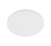 Eglo LED Ceiling Light Fixture Pogliola-E, Starry Sky lamp with Crystal Effect, Motion and Dusk Sensor, White Metal and Plastic, Neutral White, Ø 31 cm