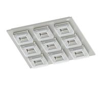 EGLO LED ceiling light Fradelo, 9-flame modern ceiling lamp