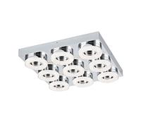 EGLO LED ceiling light Fradelo, 9-light modern ceiling lamp