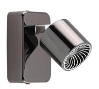 EGLO LED ceiling light Maurano, Ceiling Spotlight | Aluminium Cast in Nickel-Black, Chrome, Plastic in Chrome warm white