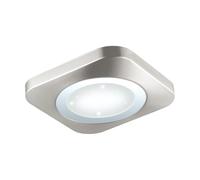 EGLO LED ceiling light Puyo-S, Ceiling Lamp, Steel in Nickel Matt, Chrome