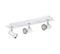 Eglo LED Ceiling Light Tamara 1, 3-Flame Ceiling Lamp for Bathroom