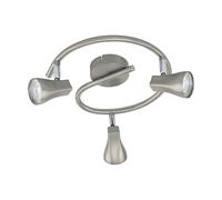 EGLO LED ceiling light Tiberio 1, Ceiling Spotlight, Steel