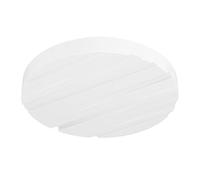 EGLO LED ceiling spot Ferentino, round ceiling light fitting with decor, kitchen and hallway lamp made of white plastic and metal, warm white lighting, Ø 15 in