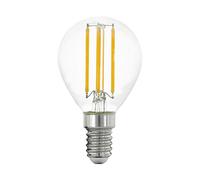EGLO LED E14 Bulb, Classic Light Bulb, LED Drop for Retro Lighting | 4 Watts (equivalent to 40 Watts), 470 Lumens, E14 LED warm white, 2700 Kelvin, LED Lamp, Edison Bulb P45, Ø 4.5 cm