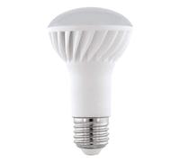 EGLO LED E27 Bulb, Reflector LED, 7 Watt (equivalent to 42 Watt) | 500 Lumens, E27 LED warm white, 3000 Kelvin, LED Light Source, R63 Bulb, Ø 6.3 cm