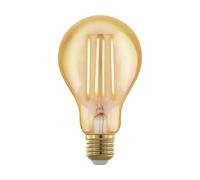 EGLO LED E27 dimmable, Golden Vintage Bulb, LED Lamp for Retro Lighting