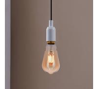 Eglo Led E27 St64 Amber Coloured Lightbulb 2200K - Pack Of 4 Amber One Size