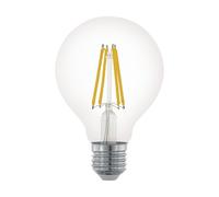 Eglo LED Filament Light Bulb, dimmable E27 Globe for Retro Lighting