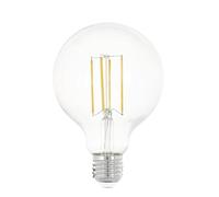 Eglo LED Filament Light Bulb, E27 Globe for Retro Lighting