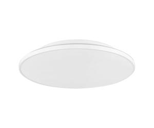 Eglo LED Flush Ceiling Light Crespillo, Bright Lighting Made of White Plastic, Kitchen and Office lamp, Neutral White, Ø 33.1 inches