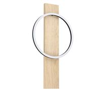 Eglo LED Indoor wall lamp Boyal, wall Light Made of Natural Wood