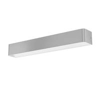 Eglo LED Indoor Wall Light Sania 5, Minimalist Wall lamp Made of Nickel-matt Metal, satined and Transparent Plastic, Bathroom Lighting, Warm White, 24