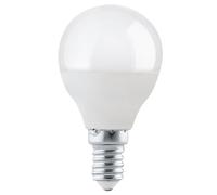 EGLO LED light bulb, E14 lamp, 5 watt (equivalent to 40 watt), 470 lumens, warm white glow, 3000 Kelvin, spotlight P45, Ø 1.9 inches