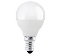EGLO LED light bulb, E14 lamp, 5 watt (equivalent to 40 watt), 470 lumens, neutral white, 4000 Kelvin, spotlight P45, Ø 1.9 inches