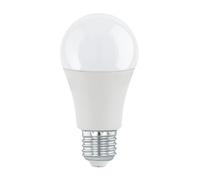 Eglo LED Light Bulb, E27 lamp, 11 watt (Equivalent to 75 watt), 1055 lumens, Warm White Glow, 3000 Kelvin, Spotlight A60, Ø 2.4 inches