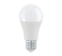 EGLO LED light bulb, E27 lamp, 9 watt (equivalent to 60 watt), 806 lumens, neutral white, 4000 Kelvin, spotlight A60, Ø 2.4 inches