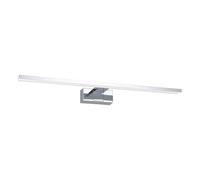 Eglo LED Mirror Light Conettilla, Bathroom lamp, Aluminium and White Plastic, Warm to Cool White, IP44, 60 cm Long