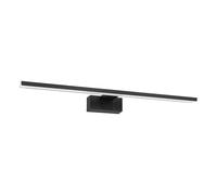 Eglo LED Mirror Light Conettilla, Bathroom lamp, Aluminium in Black and White Plastic, Warm to Cool White, IP44, 60 cm Long