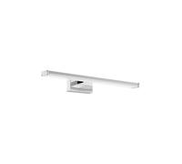 Eglo LED Mirror Light Galenzana-E, Bathroom Lighting, Aluminium and Plastic in Chrome and Silver, Neutral White lamp, IP44