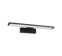 Eglo LED Mirror Light Galenzana-E, Bathroom Lighting, Black Aluminium and Plastic, Neutral White lamp, IP44