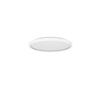 Eglo LED Office Ceiling Light Fixture Testara-E, Ø 30 cm, 2600 lumens, White Kitchen Flush Mount lamp, Round Lighting, Neutral lamp