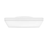 Eglo LED Outdoor Ceiling lamp Castagneto, Warm to Cool White, Outside lamp for Balcony or Terrace, White Plastic, IP54, 31 x 31 cm