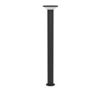 Eglo LED Outdoor Floor Lamp Rigosa, Standing Light, Garden and Terrace Illumination, Pathway Light in Black Metal White Plastic, Warm White, IP44