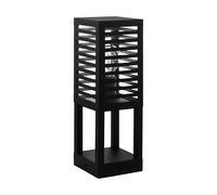 Eglo LED Outdoor lamp Post Alamonte 3, Bollard Light | outside lighting for garden and patio, driveway lamp made of black metal, IP44, H 45 cm, E27
