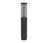 Eglo LED Outdoor lamp Post Salle, Bollard Light, Outside Lighting for Garden and Patio, Driveway lamp Made of Black Metal, IP54, H 46.5 cm, E27
