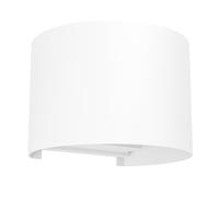 Eglo LED Outdoor Light Calpino 3, Wall Lamp for Outdoors with Uplight and Downlight, Aluminium Exterior Lighting in White, Warm White Lamp, IP54