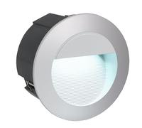 EGLO Zimba-LED Silver Outdoor LED Recessed Light 2.5W Cool White IP65 - 95233