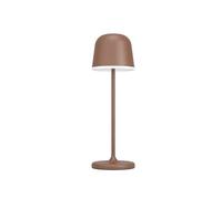Eglo Mannera Touch Dimmer Table Lamp - Auburn & White