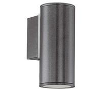 EGLO LED Outdoor Wall Lamp Riga, Single-Flame Outdoor Light | wall light Made of Galvanised Steel, Colour: Anthracite, IP44